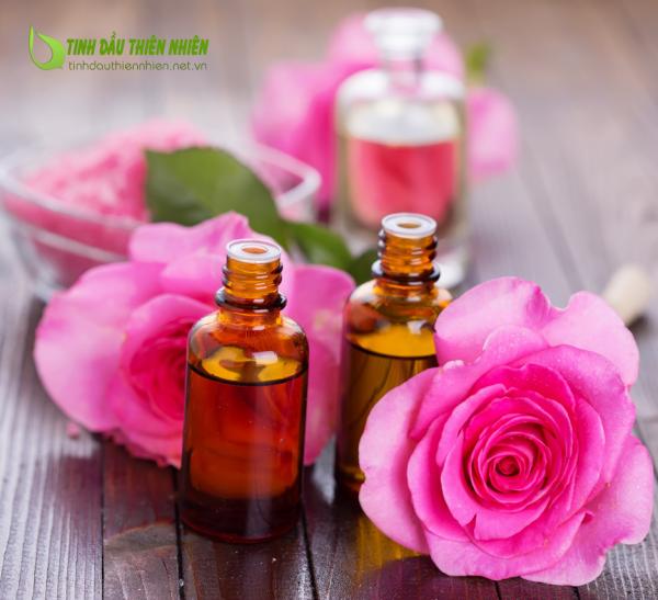 Dầu massage hoa hồng