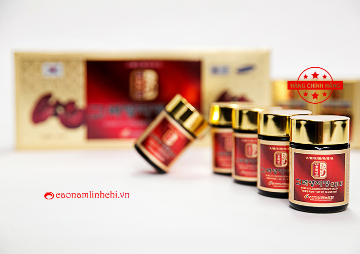 Cao linh chi Pocheoninsam hộp 5 lọ