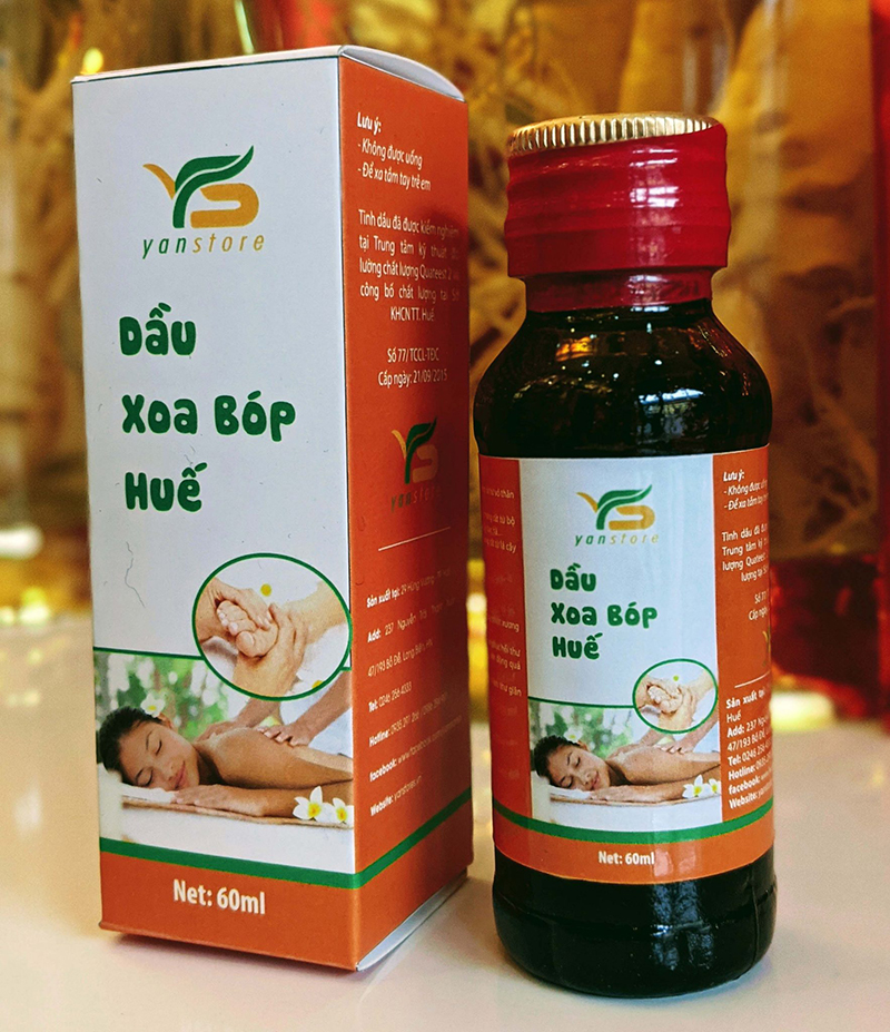 Dầu xoa bóp Huế (Dầu Massage Huế)