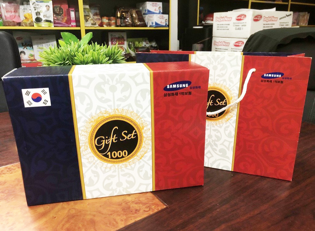 Táo đỏ Hàn Quốc Gift set 1000