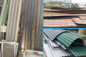 Nhận thu mua mái tôn cũ , mới, đã qua sử dụng, hỏng,….