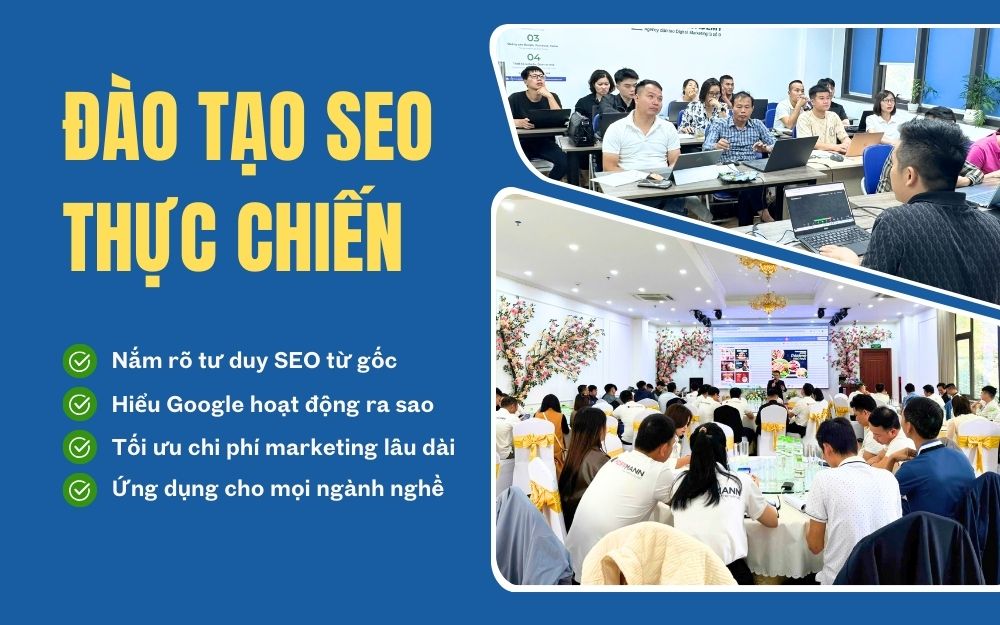 Lộ trình đào tạo seo