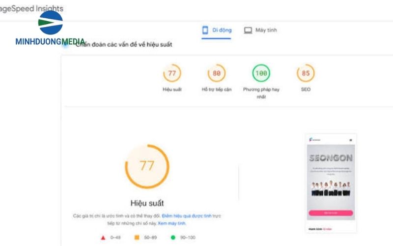 Theo dõi tốc độ web nhằm quản trị chăm sóc website tối ưu