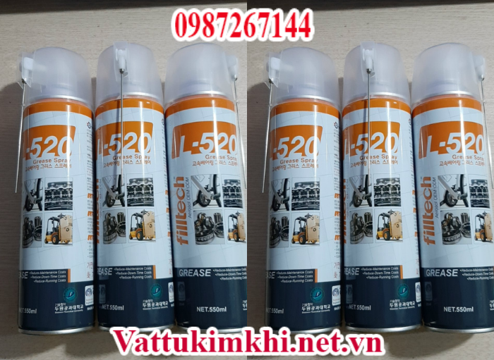 Mỡ chịu nhiệt L-520 giá rẻ – Giải pháp bôi trơn hiệu quả